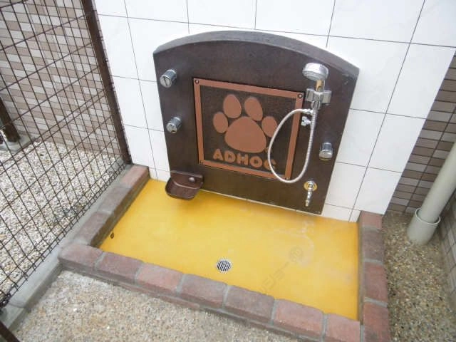 ペット用足洗い場