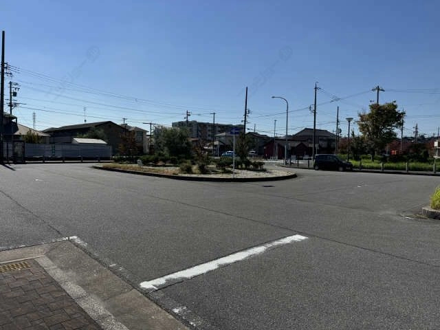 JR石浜駅前ロータリ－