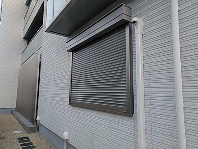 シャッター（北）