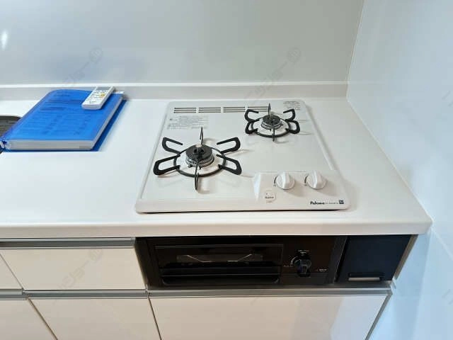 グリル付２口ガスコンロ