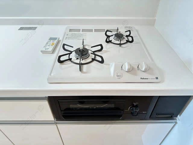 グリル付２口ガスコンロ