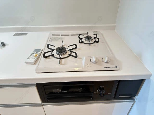 グリル付２口ガスコンロ