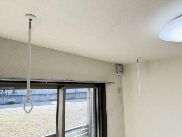 室内物干し（南洋室）