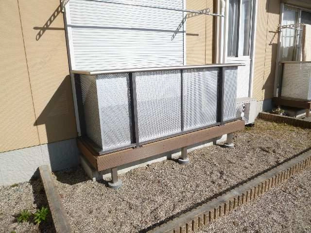 １階専用テラス