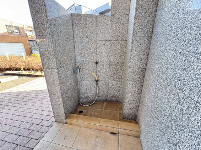 ペット用足洗い場