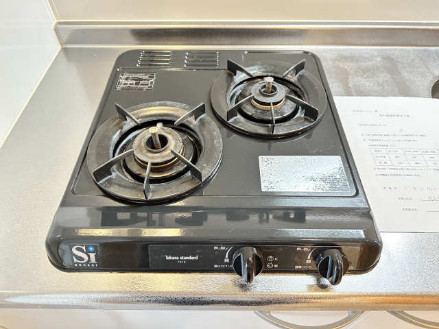２口ガスコンロ