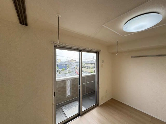 室内物干し（南洋室）