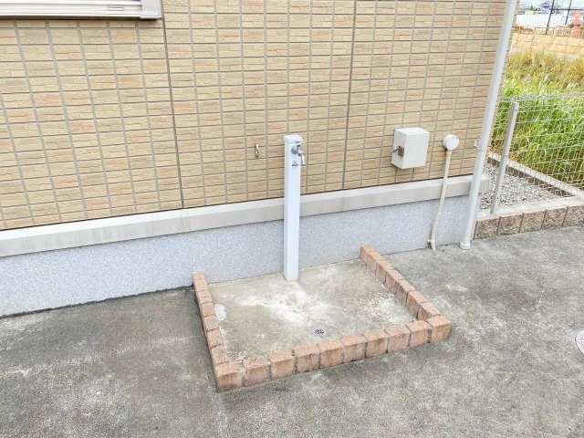ペット足洗い場