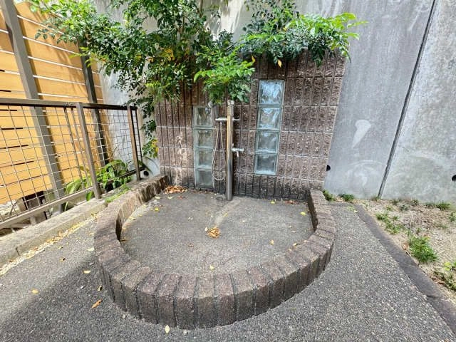 ペット足洗い場