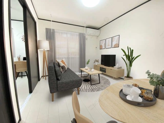 リビング　家具は付きません