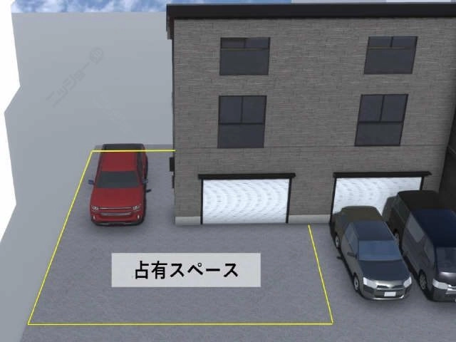 A号室のみの占有スペース