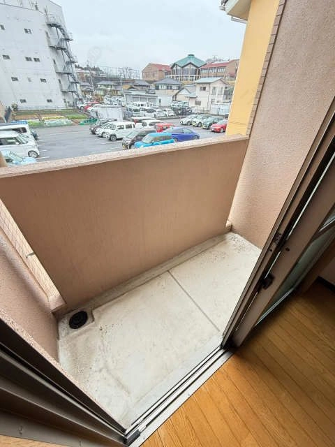 北側バルコニー