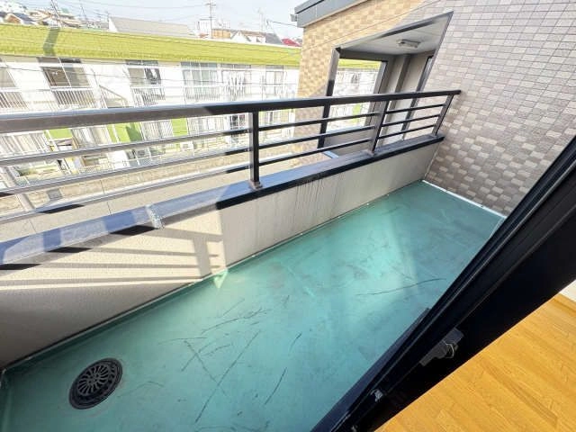北部屋ベランダ