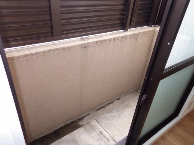 西ベランダ