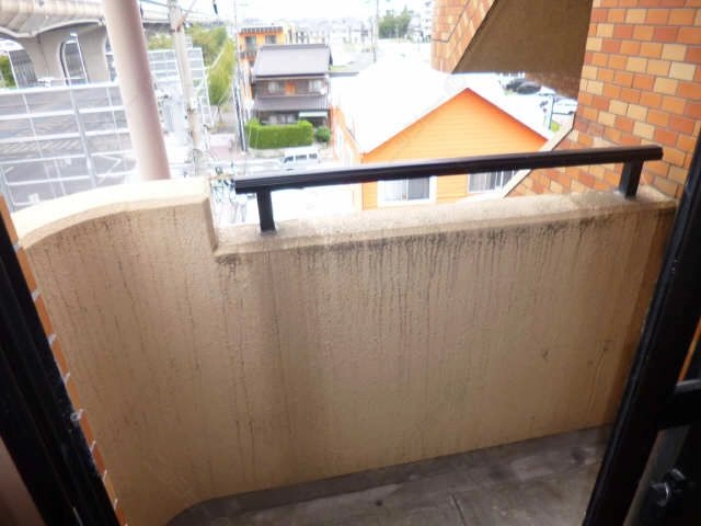 北部屋ベランダ