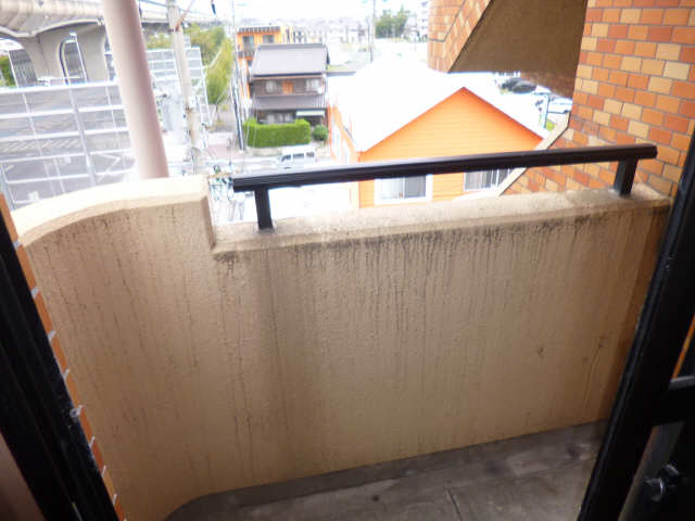 北部屋ベランダ