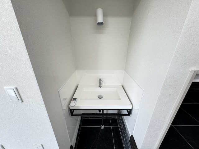 ガレージ内洗い場