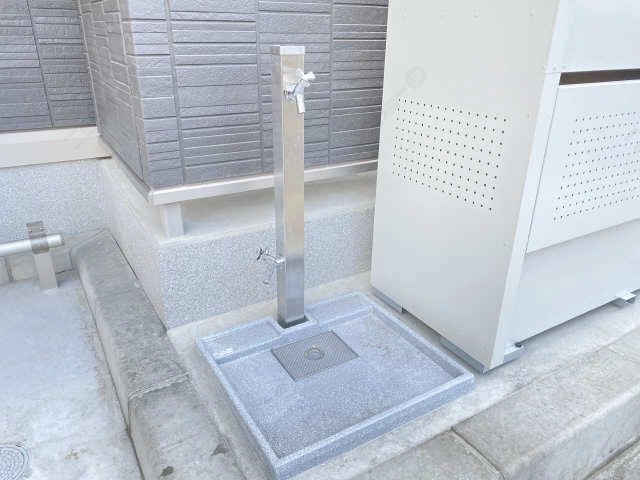 ペット用足洗い場