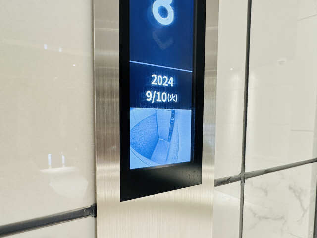 エレベーター防犯モニター