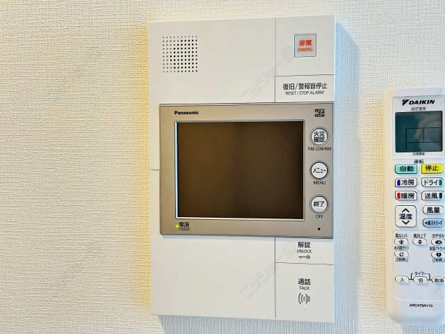 モニター付きインタ ーホン