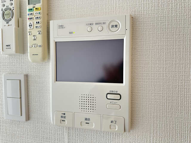 モニター付きインターホン