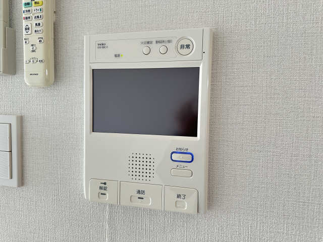 モニター付きインターホン