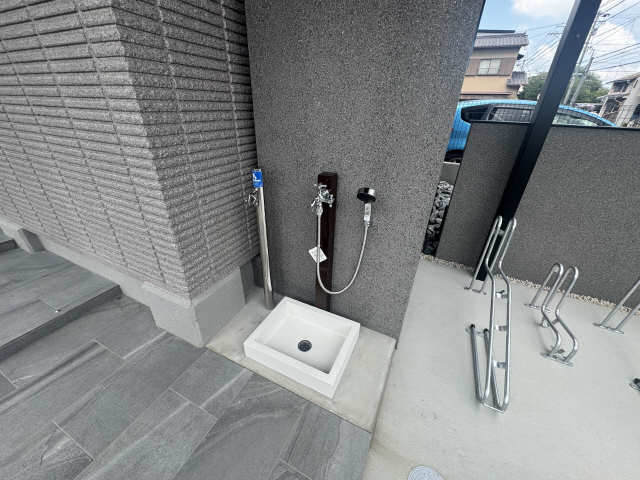 ペット足洗い場