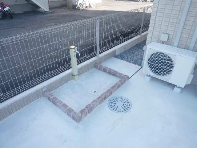 ペット足洗い場