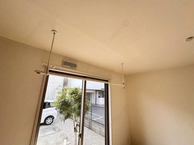 室内物干し(リビング)