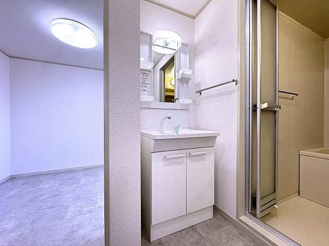 シャワー付洗面台