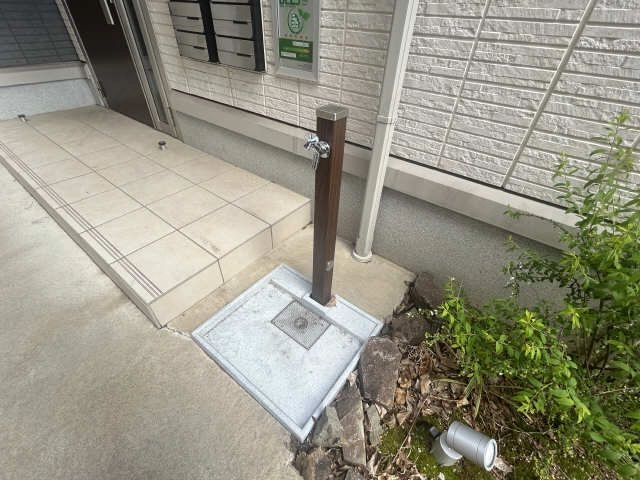 ペット足洗い場