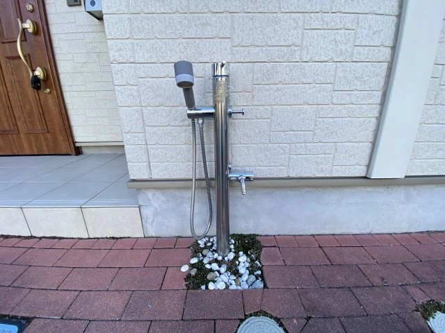 ペット足洗い場